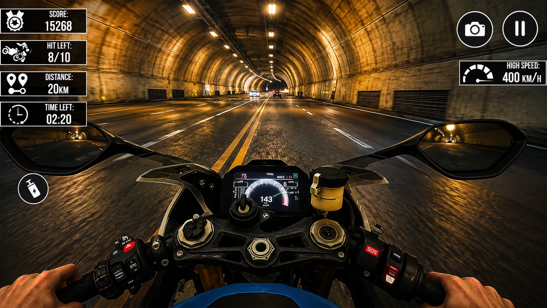 Bike Racing Motor Bike Tour 3D screenshot